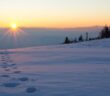 Schneeschuhe & Auvergne: Motorhomes im Winter